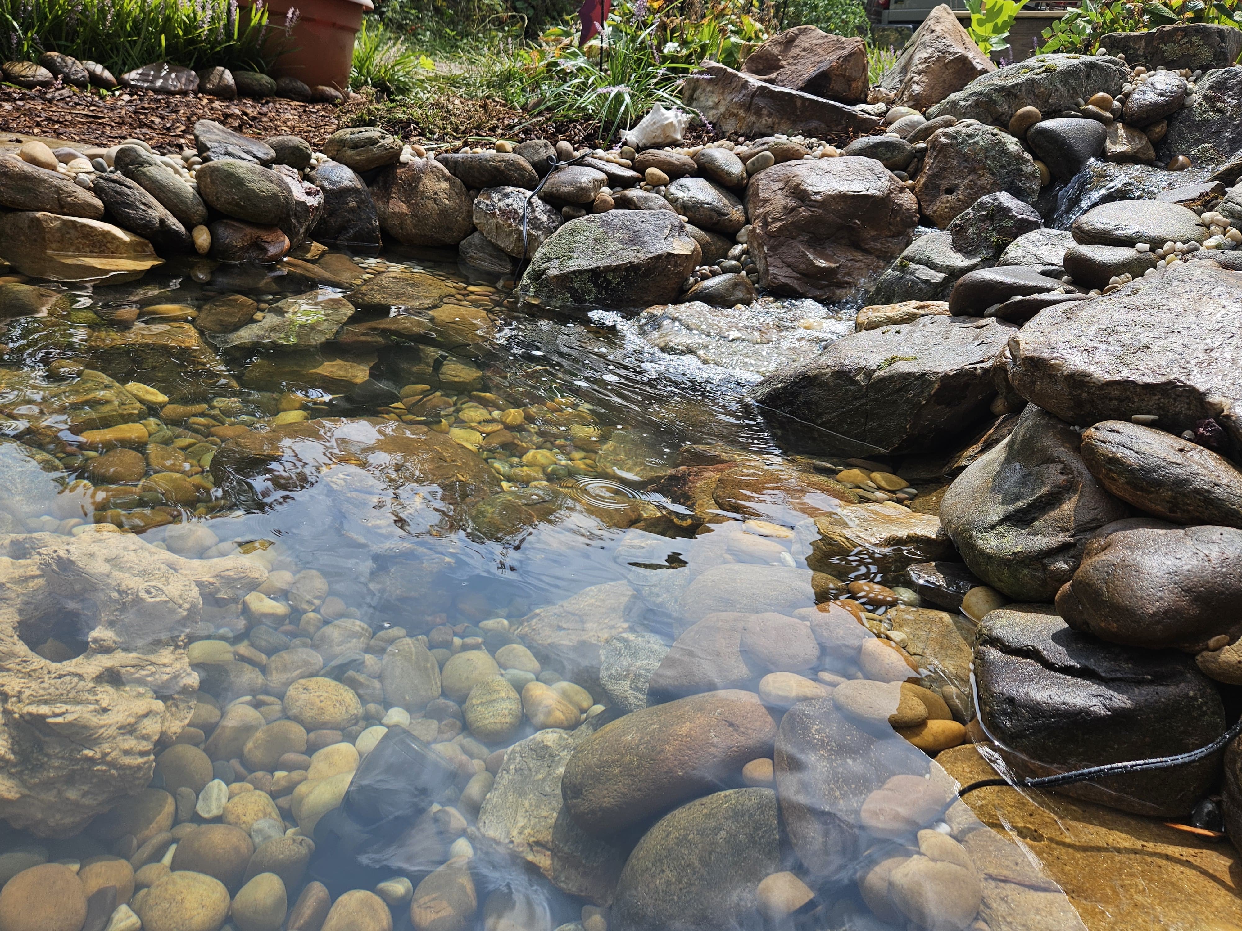Stream & Pebble Bed